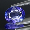 ok. 0,99ct/1szt -PRZEPIĘKNY CERTYFIKOWANY TANZANIT NAT.- 7,65x6,10mm 2,72mm głęb. owal ok. 0,99ct/1szt -PRZEPIĘKNY CERTYFIKOWANY TANZANIT NAT.- 7,65x6,10mm 2,72mm głęb. owal