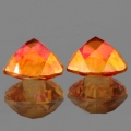 ok. 7,49ct/2szt - MYSTIC TOPAZ NAT.- 10x10mm 5,5/6,2mm głęb. trilion ok. 7,49ct/2szt - MYSTIC TOPAZ NAT.- 10x10mm 5,5/6,2mm głęb. trilion