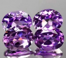 ok. 1,18ct/1szt - AMETYST NAT.-  8,7x6,7mm owal