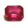 ok. 1,31ct/1szt -CZARUJĄCY RUBIN NAT.-  6,55x5,36mm 3,56mm głęb. ośmiokąt	