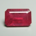 ok. 1,895ct/1szt -CZARUJĄCY RUBIN NAT.-  8,36x5,50mm 3,78mm głęb. ośmiokąt	