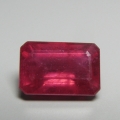 ok. 1,845ct/1szt -CZARUJĄCY RUBIN NAT.-  7,92x5,35nn 3,93mm głęb.. ośmiokąt	