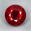 ok. 2,29ct/1szt -PIĘKNY RUBIN NAT.-  7,5x7,6mm 4,6 mm głęb. okrągły