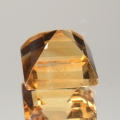 ok. 1,28ct/1szt -ŚLICZNY CYTRYN NAT.-  6,19x6,08mm 4,51mm głęb. kwadrat