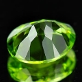 ok. 2,89ct/1szt -WSPANIAŁY OLIWIN NAT. -  9.9 x 8 x 5.6 mm. owal