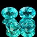 ok. 0,6ct/1szt -PRZEŚLICZNY APATYT NAT.-  5.6 x 4.9 x 3.2 mm. owal