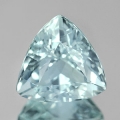 ok. 1,77ct/1szt -OKAZAŁY AKWAMARYN NAT.-  8 x 8 x 5,8 mm, trilion