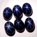 ok. 0,7ct/1szt -GWIAŹDZISTY PIĘKNY SZAFIR NAT.- 6x4mm / 2,5mm głęb. owal ok. 0,7ct/1szt -GWIAŹDZISTY PIĘKNY SZAFIR NAT.- 6x4mm / 2,5mm głęb. owal