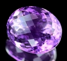ok. 11,13ct/1szt -PRZEPIĘKNY AMETYST NAT.-  16,3513,34 mm 8,72mm głęb. owal