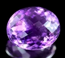 ok. 11,13ct/1szt -PRZEPIĘKNY AMETYST NAT.-  16,3513,34 mm 8,72mm głęb. owal