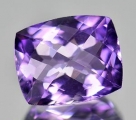 ok. 4,03ct/1szt -CUDOWNY AMETYST NAT.-  10,90x8,95mm 6,64mm głęb. antyk