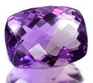 ok. 9,88ct/1szt -PIĘKNY AMETYST NAT.-  14,86x10,92mm 9,08mm głęb. antyk