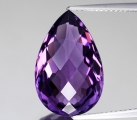 ok. 9,3ct/1szt -CUDOWNY AMETYST NAT.-  18,77x12,22mm / 7,85mm kropla