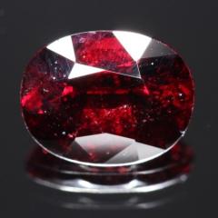 ok. 3,5ct /1szt. - TAJEMNICZY PIĘKNY GRANAT NAT.-  10.3x8.3/5mm owal