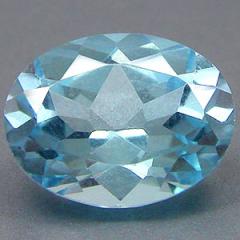 ok. 2,05ct /1szt. - PIĘKNY BRAZYLIJSKI TOPAZ NAT.-  9x7mm/4,5mmgł owal