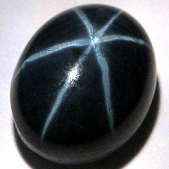 ok. 5,25ct /1szt. -  SZAFIR NAT.-  10x8mmgł.5,5mm kaboszon