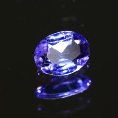 ok. 0,1ct /1szt. - UROCZY AFRYKAŃSKI TANZANIT NAT.-  4x3/2mm owal