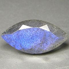 ok. 1,6ct /1szt. - NIESAMOWITY LABRADORYT NAT.-  12x6/4mm markiza
