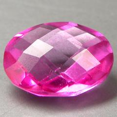 ok. 2,8ct /1szt. - NIESAMOWITY AFRYKAŃSKI RÓŹOWY (TOP KOLOR! AAA) TOPAZ NAT.-  10x8/4,5mm owal