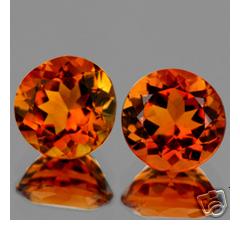ok. 3,25ct /szt. - WSPANIAŁY CYTRYN NAT.-   okrągły