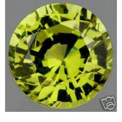 ok. 0,45ct /1szt. - SKRZĄCY SIĘ AFRYKAŃSKI CYTRYNOWOŹÓŁTY AAA GROSSULAR GRANAT NAT.-  d4.66/2.96mm okrągły