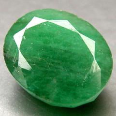 ok. 2,7ct /szt. -  SZMARAGD NAT.-   owal