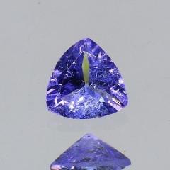 ok. 0,21ct /1szt. - PIĘKNY! TANZANIT NAT.- kalibr. 4,0x4,0/2,0mm trilion