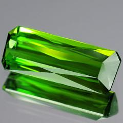 ok. 2,1ct /1szt. -  TURMALIN NAT.-  12,55x4,93mm 3,44mm gł. prostokąt