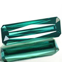 ok. 1,23ct /1szt. -  TURMALIN NAT.-  10,25x3,51mm 3,31mm gł prostokąt
