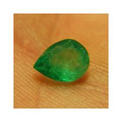 ok. 0,485ct /1szt. - PIĘKNY SZMARAGD NAT.-  4,87x6,62mm 3,05mm gł. kropla