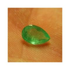 ok. 0,65ct /1szt. - PIĘKNY SZMARAGD NAT.-  4,87x7,67mm 3,18mm gł. kropla