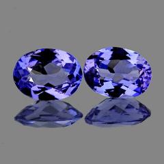 ok. 0,57ct/1para - TANZANIT NAT.-  5x4mm owal