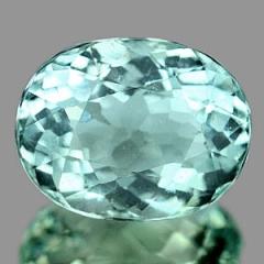 ok. 2,46ct/1szt -PRZEPIĘKNY AKWAMARYN NAT.-  9.65 x 7.54 x 5.37 mm. owal