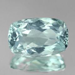 ok. 2,91ct/1szt -WSPANIAŁY AKWAMARYN NAT.-  11,07x7,19mm 5,37mmm głęb. antyk