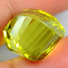 ok. 14,64ct/1szt -UNIKALNY CYTRYN NAT.- AAA 16,1 x 11,2 x 11,2 mm fantazyjny