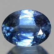 ok. 0,99ct/1szt. -SYJAMSKI SZAFIR NAT.- 7,12x5,38/2,97mm owal