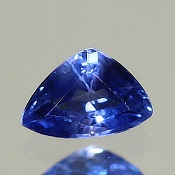 ok. 0,41ct/1szt. -CEJLOŃSKI SZAFIR NAT.- 5,44x3,78/2,70mm trilion