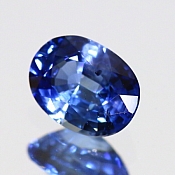 ok. 0,94ct/1szt. -WSPANIAŁY CEJLOŃSKI SZAFIR NAT.- 6,69x4,84/3,14mm owal