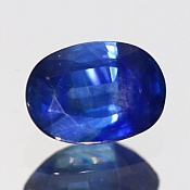 ok. 1,225ct/1szt. -SYJAMSKI SZAFIR NAT.- 7,13x5,09/3,30mm owal