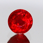 ok. 1,8ct/szt. - RUBIN IMPREGNOWANY NAT.- 6,67x6,66/4,56mm okrągły