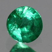 ok. 0,29ct/szt. - SZMARAGD NAT- 4,25x4,29/2,78mm okrągły