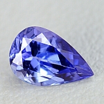 ok. 0,46ct /1szt. - ZNIEWALAJĄCY TANZANIT NAT.-  6.22mm x4.19mm x3.04mm(gł.) kropla