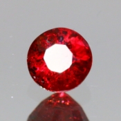 ok. 0,435ct/szt. -NIEPOPRAWIANY NATURALNY RUBIN NAT.- 3,99x4,00/3,06mm okrągły