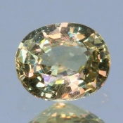 ok. 0,73ct/szt. -PASTELOWY SZAFIR NAT.- 5,95x4,93/2,93mm owal