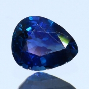 ok. 0,53ct/szt. -NAJPIĘKNIEJSZY, CZYSTY SZAFIR NAT.- 5,61x4,53/2,60mm kropla