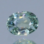 ok. 0,6ct/szt. -LODOWY SZAFIR NAT.- 5,53x4,11/2,85 owal