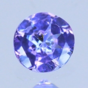 ok. 0,195ct/szt. - TANZANIT NAT.- d3,85/2,07mm okrągły