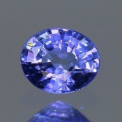 ok. 0,53ct/szt. -CEJLOŃSKI SZAFIR NAT.- 5,31x4,43/2,76mm owal