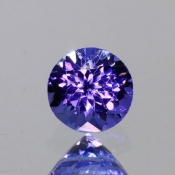 ok. 0,535ct/szt. -ZACHWYCAJĄCY TANZANIT NAT.- okrągły d4,90x4,92/3,48mm