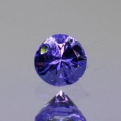 ok. 0,285ct/szt. -ZARĘCZYNOWY TANZANIT NAT.- okrągły d3,94x3,91/2,90mm